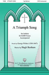 A Triumph Song SATB choral sheet music cover